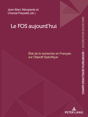 cover image of Le FOS aujourd'hui
